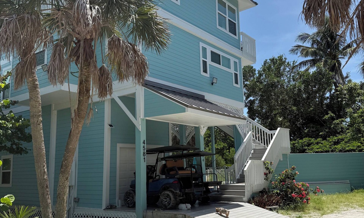 Jose's Hideaway House | Spacious island getaway with a big pool just steps from the beach!