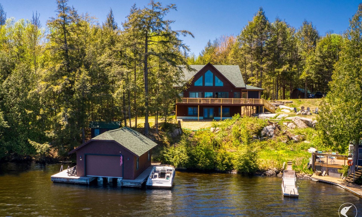 Tupper Lake House | Stunning Waterfront on Upper Saranac (AC in most bedrooms!)