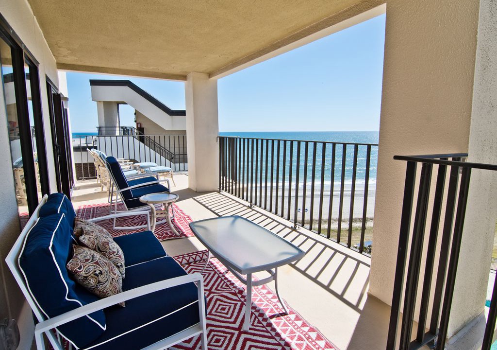 Indian Beach Apartment | Summer Winds 601: 3 BR / 2 BA condo in Indian Beach, Sleeps 6