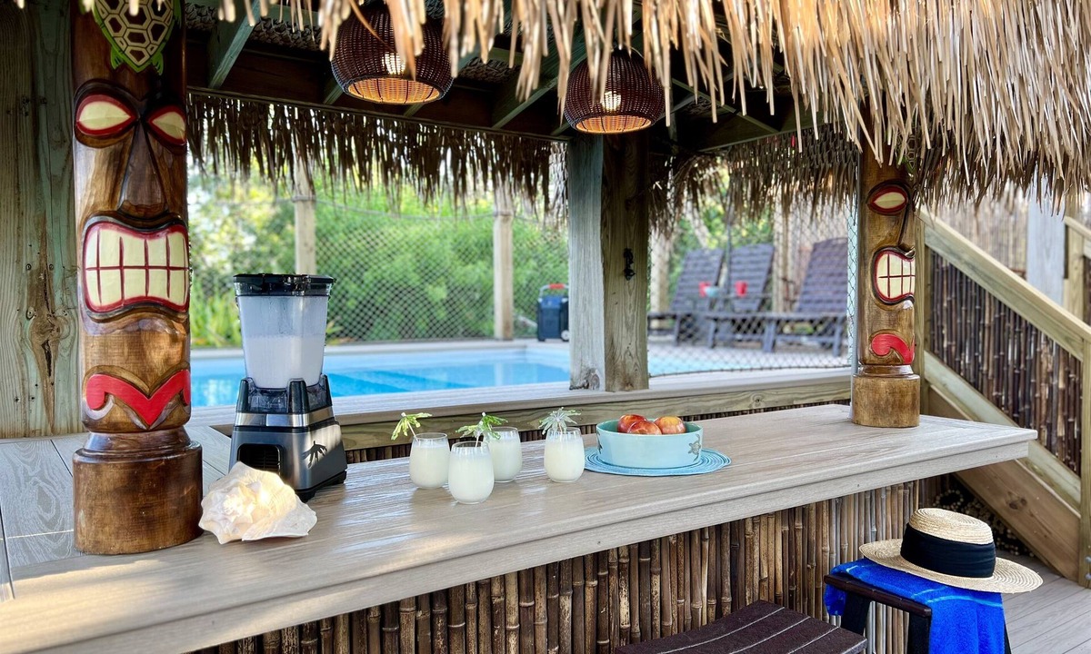North Captiva House | Swim-up Tiki Bar, Pool, Hot Tub, Elevator, 4 Decks