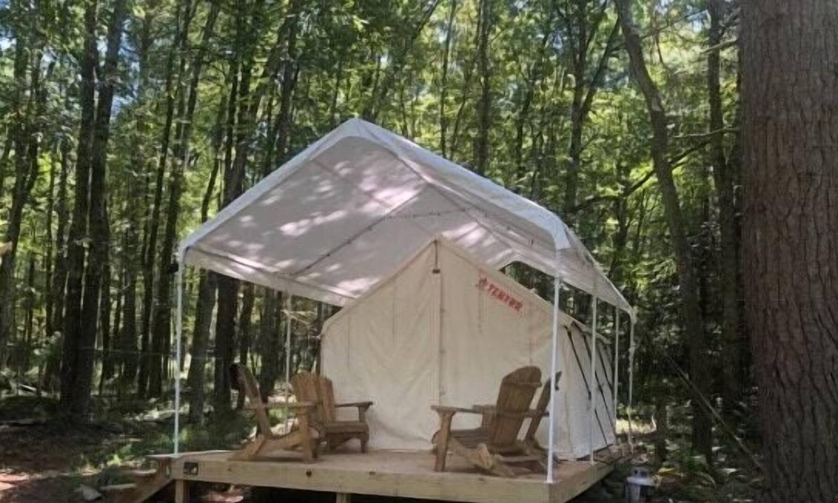 Ashfield RV Rental | Tentrr Signature Site - Serenity at Camp Temike