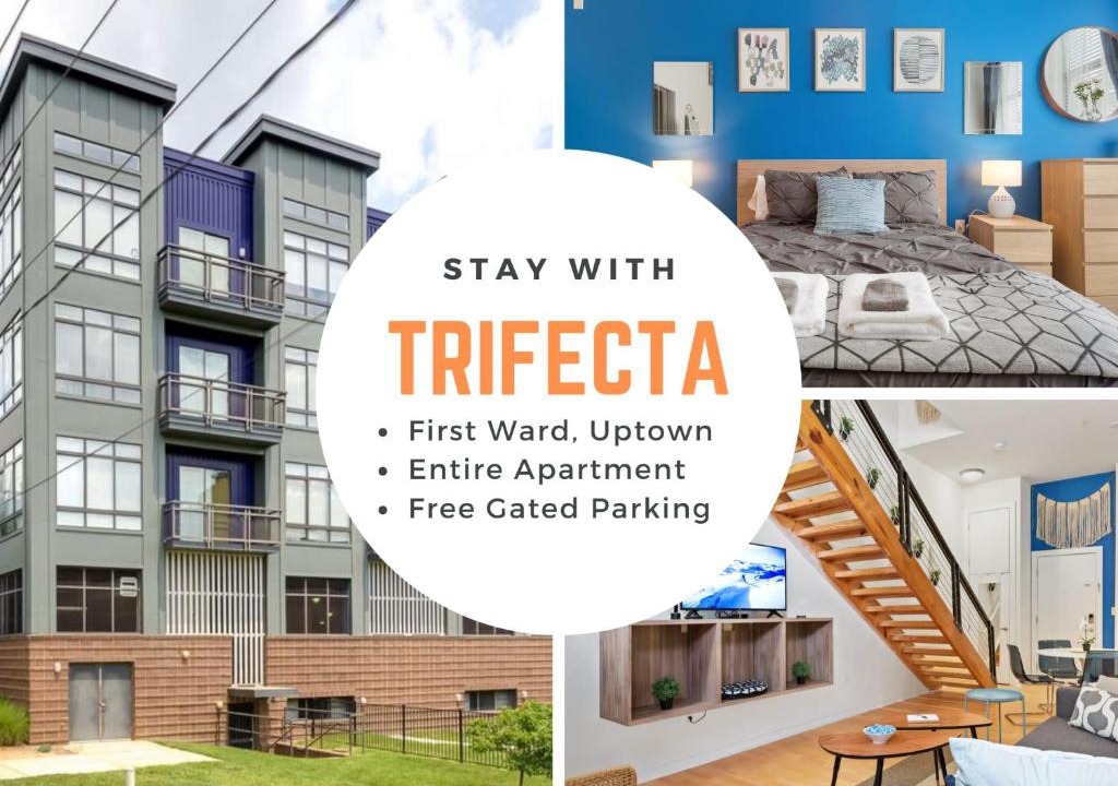 First Ward Apartment | Trifecta City Loft Uptown CLT Superhost