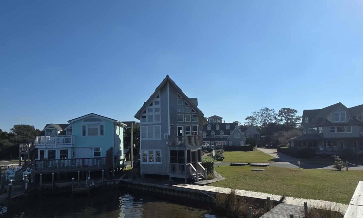 Ocracoke Villa | Waterfront Villa with Breathtaking Views of the Harbor