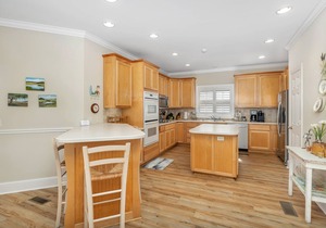 Large Home with Pool, Kids' Play Den and Steps to Beach