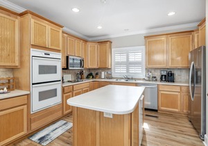 Large Home with Pool, Kids' Play Den and Steps to Beach
