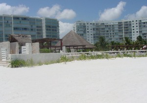 Oceanfront Condo Complex Overlooking Gardens & Ocean in Cancun
