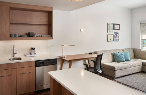 Williamsburg Hotel | 1 King Suite | Element Orlando | Pet-Friendly with Kitchen & Sofa Bed