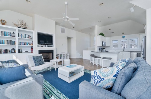 Ocean Sands House | 1772 - Dunes and Roses - Ocean Sands Retreat | Pool, Hot Tub & Lake