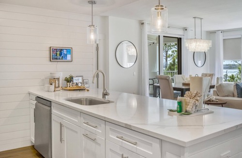 Baytowne Wharf Condo | 2BR/2BA Bayfront Bliss ~ Bahia Condo ~ Golf Cart!