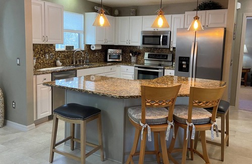 Liberty Park House | 3/2 Ranch with a Gas Golf Cart, just minutes from Lake Sumter Landing!