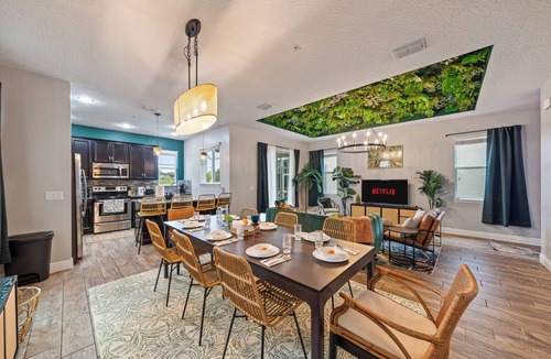 West Haven House | 3 Story Jungle Oasis - 6BD w/Pool - Disney Nearby