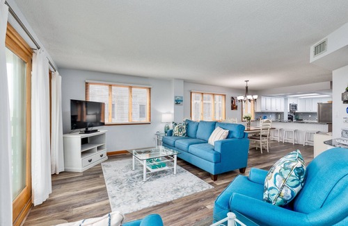 Nags Head Condo | 5607 - Dancing Dunes - Nags Head Coastal Condo Steps from the Beach