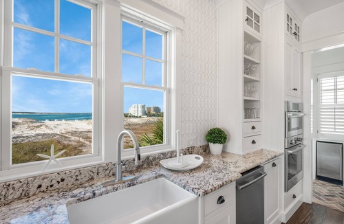 Holiday Isle House | 5BR Designer Home with Gulf Views, Elevator + Beach Access | Pelican Pointe