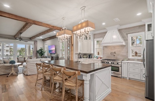 Holiday Isle House | 6BR Lakefront Beach Home with Private Pool + Bunk Suites | Living the Dream