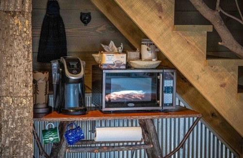 Canton Cabin | A-frame cabin - Low level with private entrance . No guests live above you .