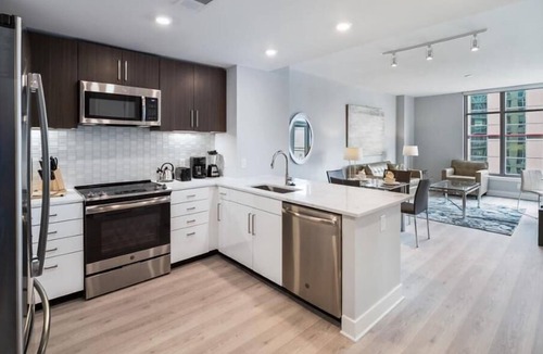 Woodmont Triangle Apartment | Ample Parking Space! Walk to Bethesda Station | Downtown Bethesda | by GLS