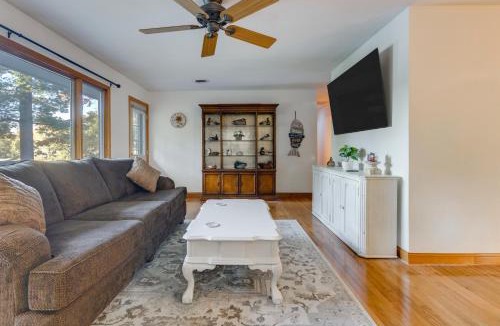 Waupaca House | Antiquing & Fishing: Riverfront Waupaca Home!