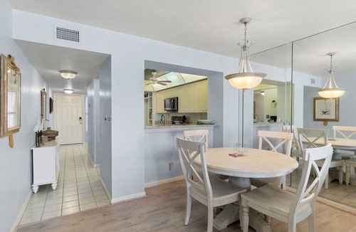 St. Petersburg Condo | Bahia Vista 8-314 | Balcony with Water Views, Resort Pool + Hot Tub