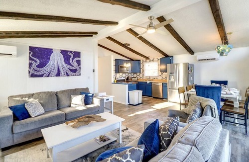 Broadkill Beach House | Beach House with Stargazing Dome Near Broadkill Beach, Delaware