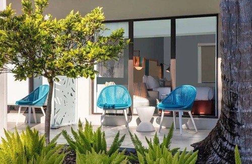 St. Pete Beach Hotel | Beachcomber Junior Suite King near St. Pete Beach and Jimmy B's