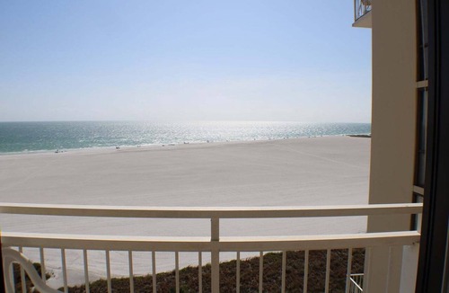 Marco Island Condo | Beachfront 1BR condo with pool, WiFi, and heated outdoor pool.