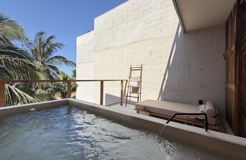 Brisas de Zicatela Apartment | Beachfront Design Loft: Private Pool & Fast WI-FI