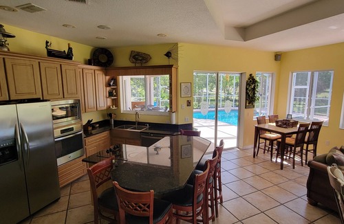 Spring Hill House | Beautiful 4 BR-2.5 Bath w/Office, On Golf Course Pool & Hot Tub Dog Friendly!