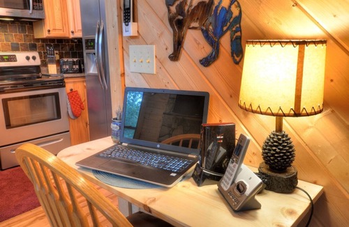 Stecoah Cabin | Beautiful, pet friendly secluded cabin with fire place and hot tub.