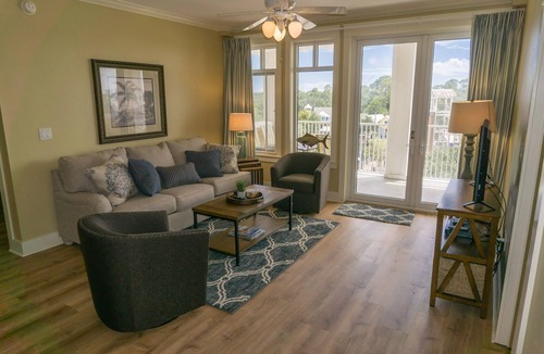 Baytowne Wharf Condo | Beautiful view from the balcony!