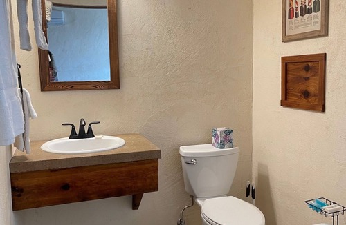 Terlingua Hotel | Big Bend Lodging at Ten Bits Ranch | Room #9 (Barber Shop)