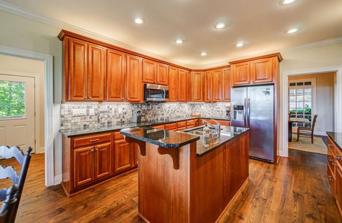Big Canoe House | Big Canoe Home with Mountain Views, Game Room, Fire Pit, Sleeps 14