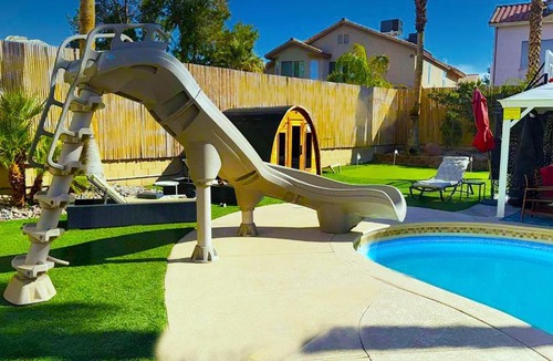 Green Valley North House | Buddha Play Modern with Pool & Spa Sauna Near Vegas strip