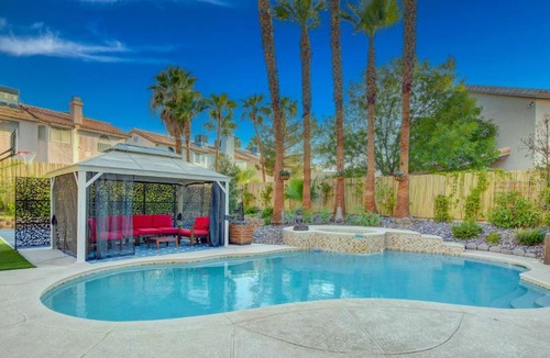 Green Valley North House | Buddha Play Modern with Pool & Spa Sauna Near Vegas strip