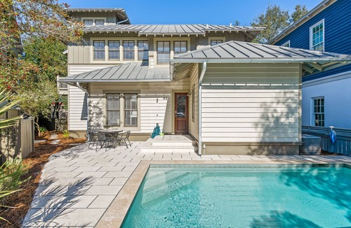 Rosemary Beach House | Captain Jack Cottage - Private Heated Pool, Bikes, 5 Min Walk to the Beach
