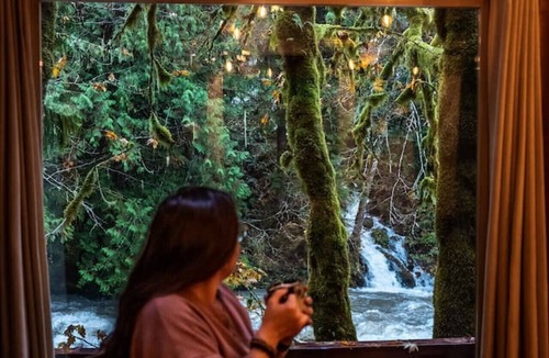 Marblemount Cabin | Cascade River Cabin-riverfront, wood-fired hot tub