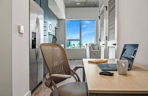 Channel District Apartment | Channelside High Rise | Perfect for Remote Work!