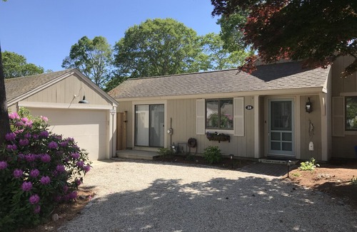 Mews Village House | Charming 3bd/2ba Home in New Seabury w/Pool, firepit, central A/C, near beaches