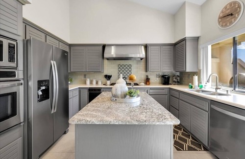 La Quinta Condo | Charming Condo with Unobstructed Golf Course Views LQ127 LIC#067125