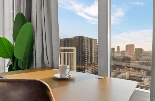Channel District Apartment | Chic Channelside Studio with High-Rise Views