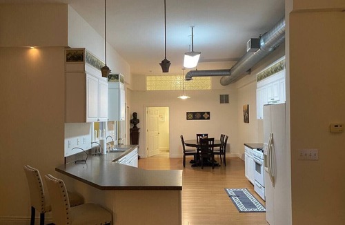 Kittanning Apartment | Chic Historic Loft Apartment Downtown Kittanning