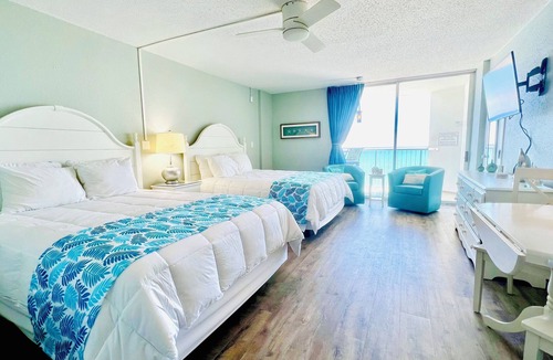 Myrtle Beach Resort | Chic Oceanfront Condo on 11th Floor w/Balcony & Kitchen, Sleeps 4, Resort Pools