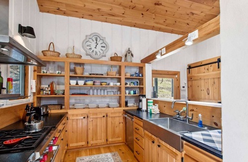 West Jefferson Cabin | Classic Barn Home with Contemporary Design