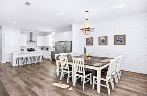 Miramar Beach House | Coastal Charmer: Private heated pool, Free golf cart, 1min to beach, Game rooms