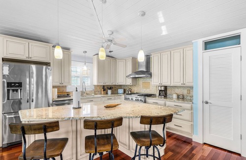 Bokeelia House | Coastal Paradise with Pool, Ocean Views & Private Dock for 24' Boat