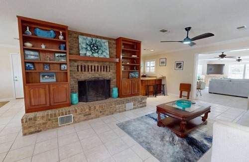 Gulf Pines House | Coastal Retreat with Private Beach Access less than 50ft from home