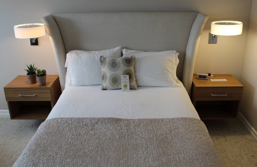 Edina Hotel | Cozy 1-bed hotel room in Minneapolis boutique hotel