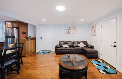 Quincy Apartment | Cozy 2BR Quincy Hideout Pet-Friendly Wollaston Beach & Red Line 74L