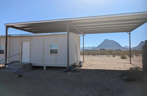Alpine Cabin | Cozy Comfy Cabin 1-bedroom, with AC on Terlingua Ranch, 360 views, Star Gazing