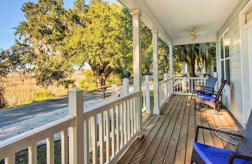 Darien Cottage | Darien Saltmarsh Cottage w/ Screened Porch!