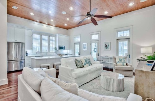 Forest District House | Darling WaterColor Home w/Private Pool, Spa, LSV, Bikes! Pet Friendly